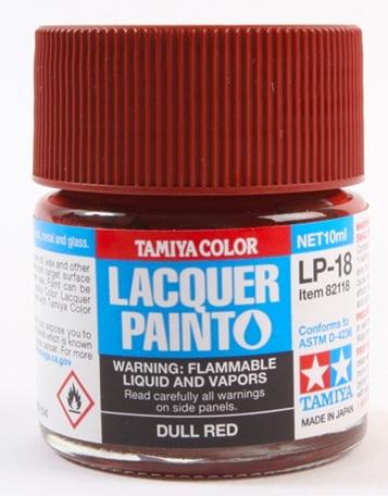 LP-18 Rojo Opaco - Dull Red