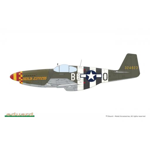 1/48 P-51B Mustang Malcolm Hood Canopy (Profipack Edition) [4]