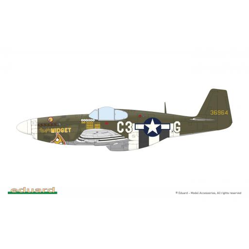 1/48 P-51B Mustang Malcolm Hood Canopy (Profipack Edition) [3]