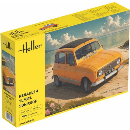 1/24 Renault 4 TL / GTL Techo Lona [0]