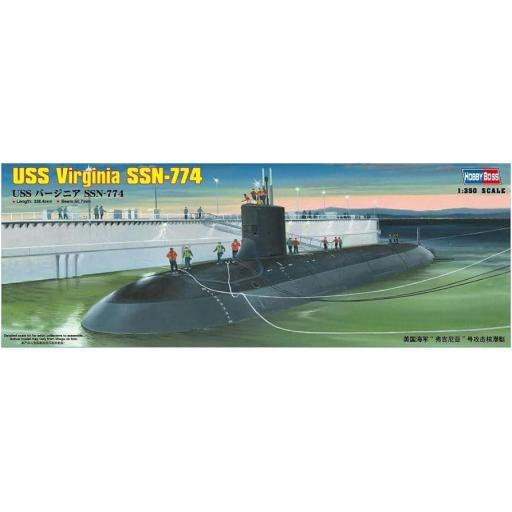 1/350 Submarino Nuclear USS Virginia SSN-774 [0]