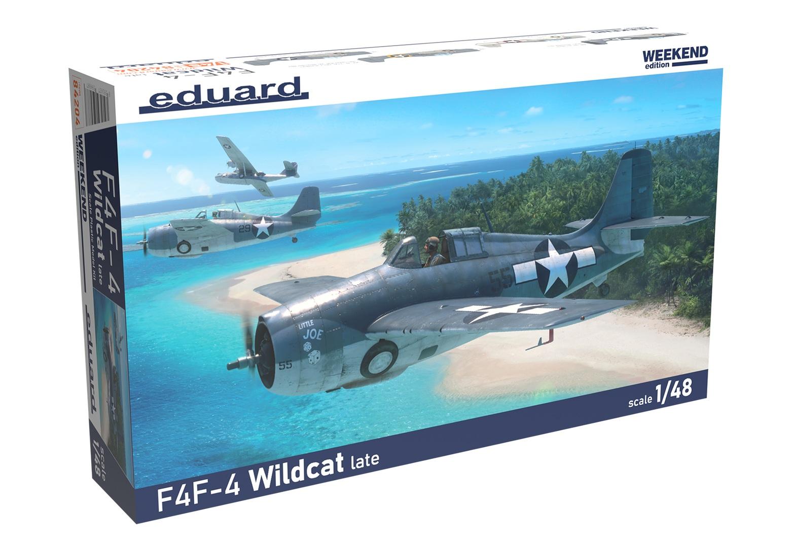 1/48 F4F-4 Wildcat late - Weekend Edition