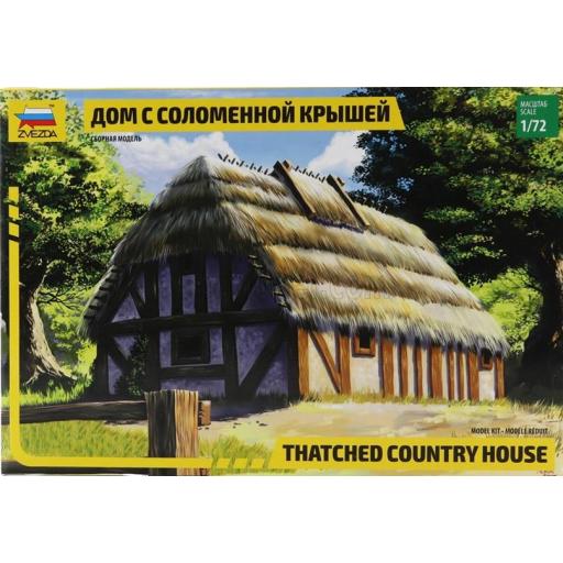1/72 Casa de Campo con techo de paja [0]