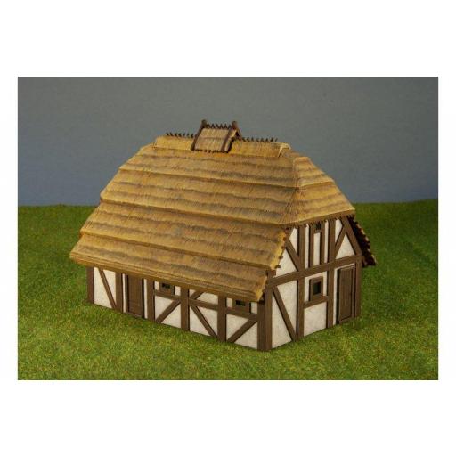 1/72 Casa de Campo con techo de paja [2]