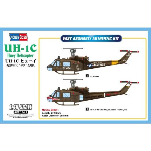 1/48 Helicóptero UH-1C Huey