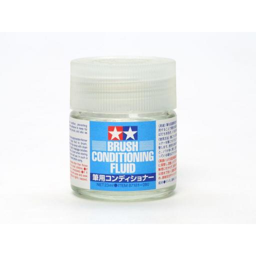 Líquido Acondicionador de Pinceles TAMIYA - 23ml.