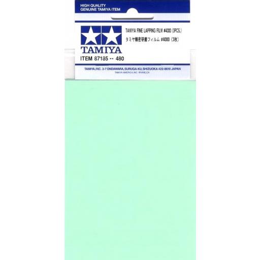Film de Pulido Tamiya (granos 2000/3000/4000/6000/8000) [3]