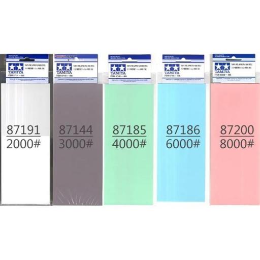 Film de Pulido Tamiya (granos 2000/3000/4000/6000/8000) [0]