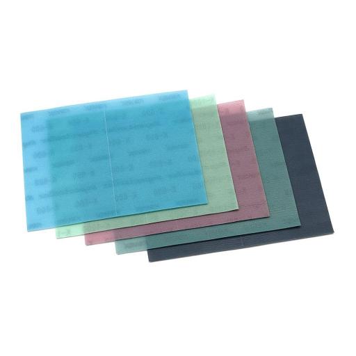 Paños de Lijado Tamiya (600/1000/1500/2000/3000)