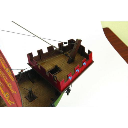 1/72 Barco Medieval Inglés "Thomas" [4]