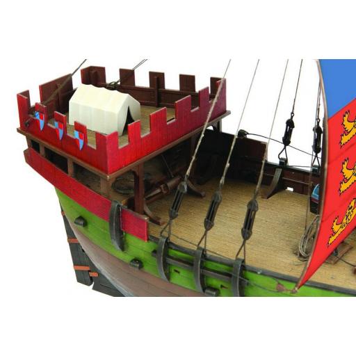 1/72 Barco Medieval Inglés "Thomas" [3]