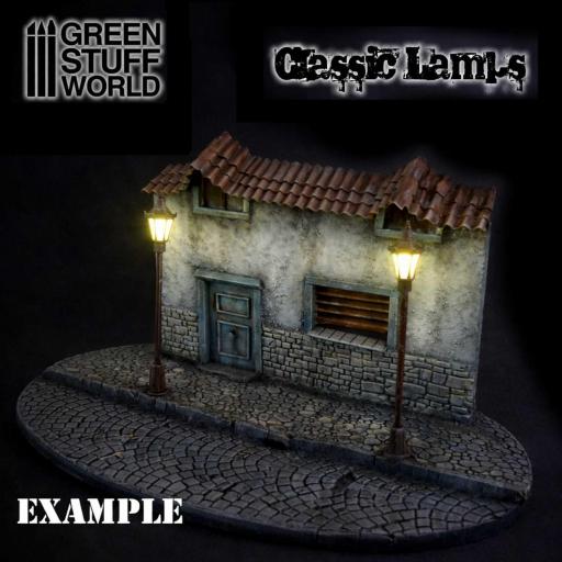 Farolas Clásicas con luces LED [1]