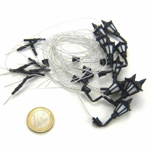 Farolas Clásicas de Pared con luces LED