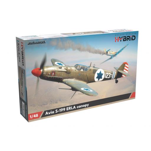 1/48 Avia S-199 ERLA canopy (Hybrid Edition)