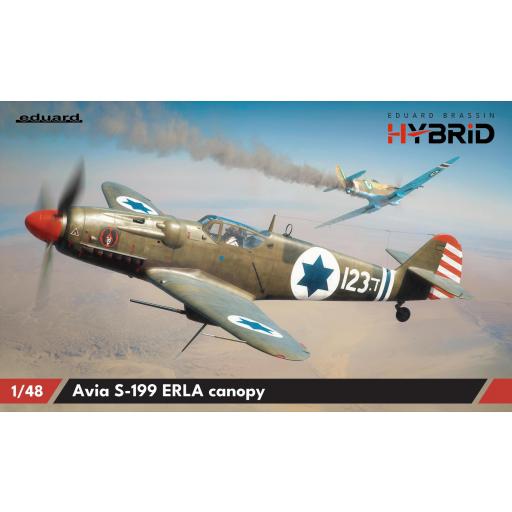 1/48 Avia S-199 ERLA canopy (Hybrid Edition) [1]