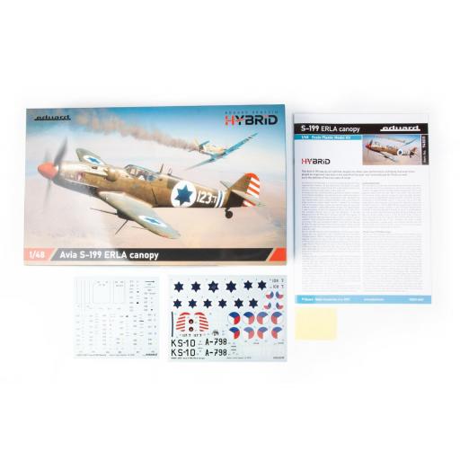 1/48 Avia S-199 ERLA canopy (Hybrid Edition) [2]