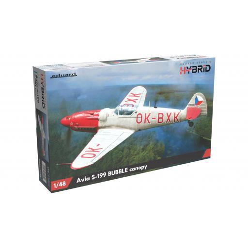1/48 Avia S-199 Bubble canopy (Hybrid Edition)