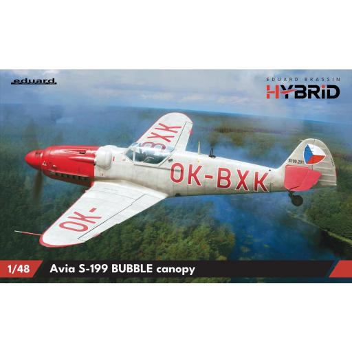 1/48 Avia S-199 Bubble canopy (Hybrid Edition) [1]