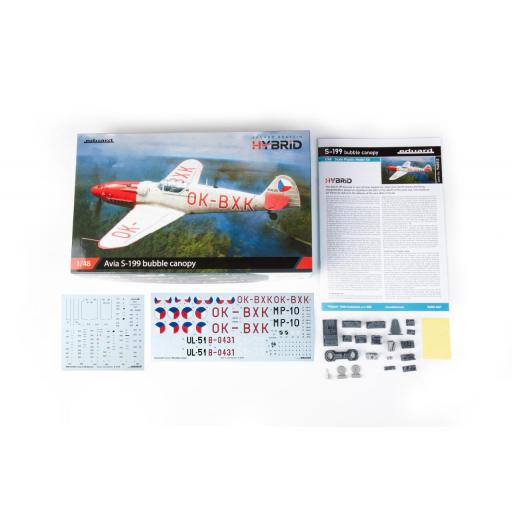 1/48 Avia S-199 Bubble canopy (Hybrid Edition) [2]