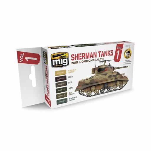 Tanques Sherman -Set 1 (Commonwealth 2ªGM) [0]