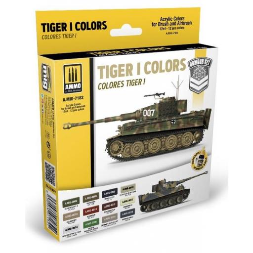 Tiger I Colors Set