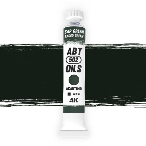 Faded Green Oleo