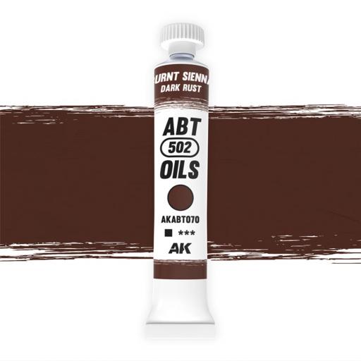 Dark rust Oleo (Burnt Sienna)