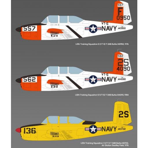 1/48 USN T-34B Mentor (VT-5 Training Air WIng) [1]