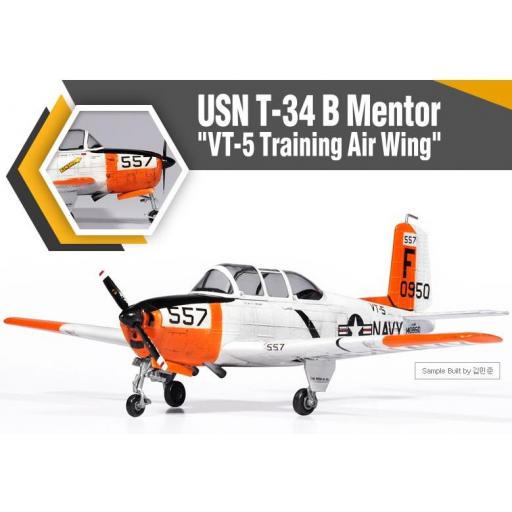 1/48 USN T-34B Mentor (VT-5 Training Air WIng) [2]
