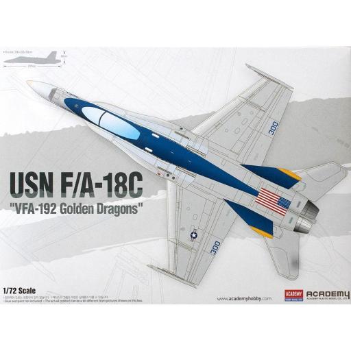 1/72 USN F/A-18C "VFA-192 Golden Dragons"