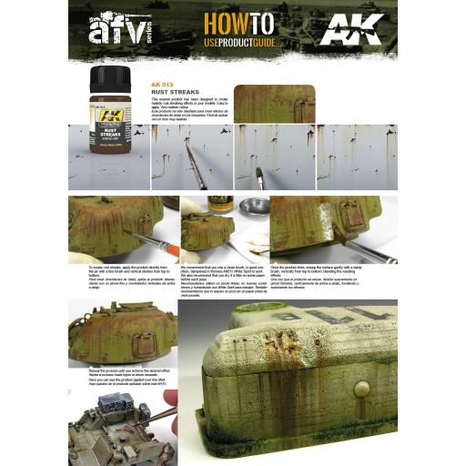 Efecto Oxido Escurrido - Rust Streaks AK-013 [1]