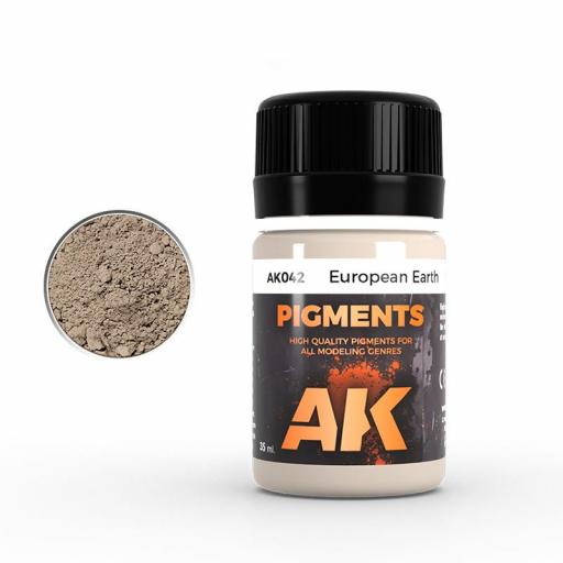 Pigmento Tierra Europea AK 35 ml. [0]