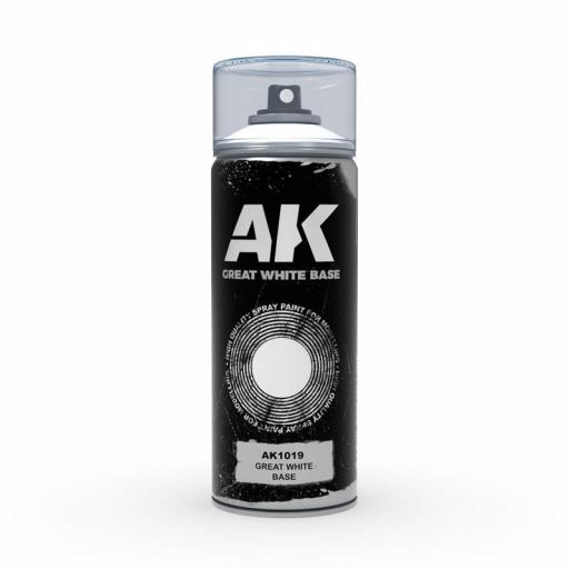 Spray de Base Blanca - Great White Base - AK 150 ml. 