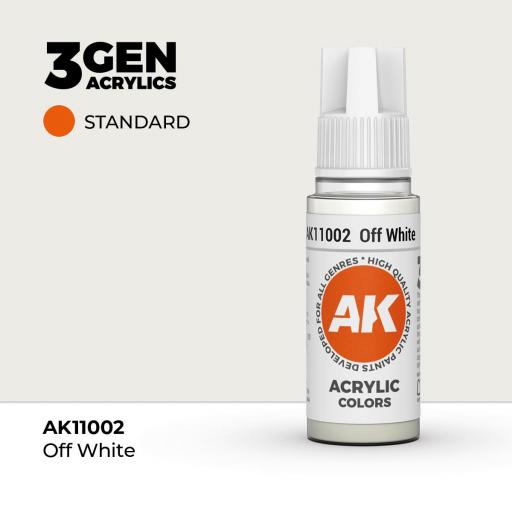 Pintura 3Gen - AK11002 Offwhite 17ml [0]