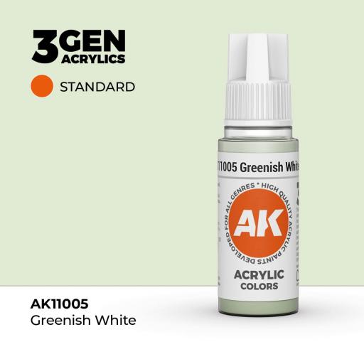Pintura 3Gen - AK11005 Greenish White 17ml