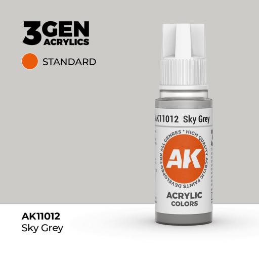 Pintura 3Gen - AK11012 Sky Grey 17ml