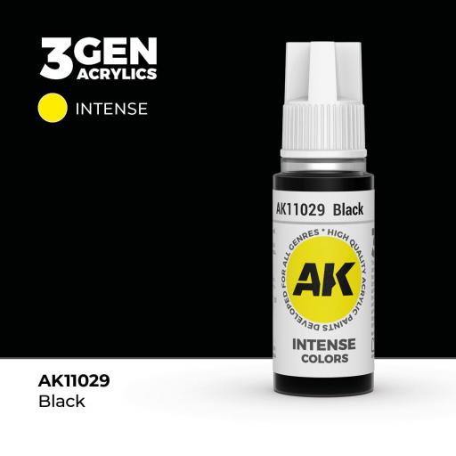 Pintura 3Gen - AK11029 Black 17ml