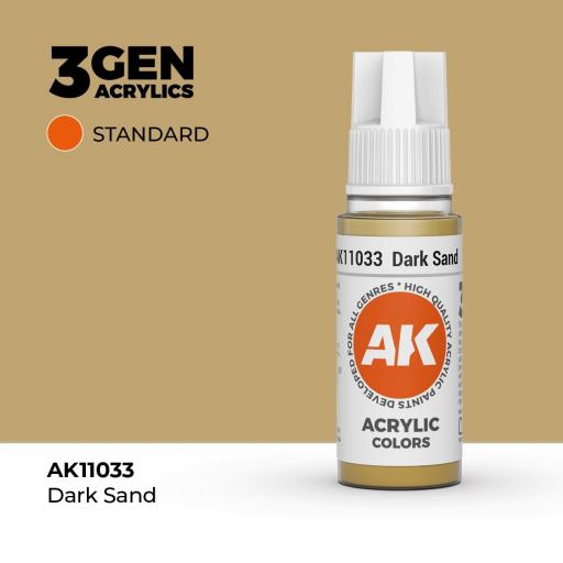 Pintura 3Gen - AK11033 Dark Sand 17ml [0]