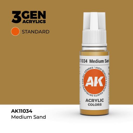 Pintura 3Gen - AK11034 Medium Sand 17ml [0]