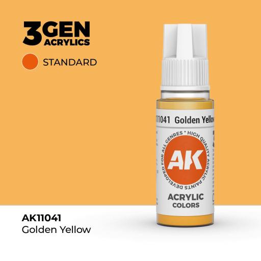 Pintura 3Gen - AK11041 Golden Yellow 17ml