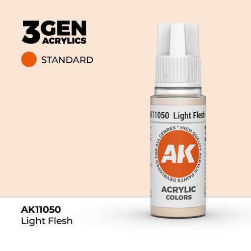 Pintura 3Gen - AK11050 Light Flesh 17ml