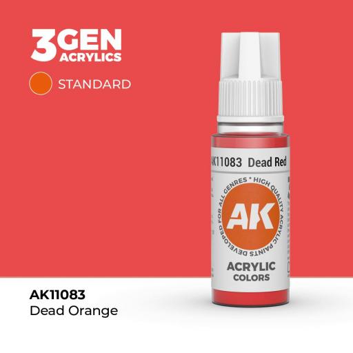 Pintura 3Gen - AK11083 Dead Orange 17ml