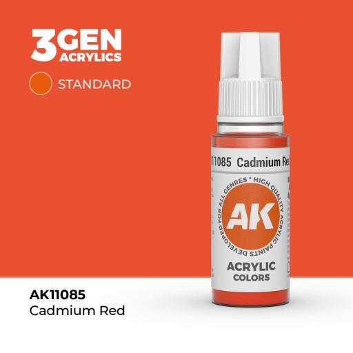 Pintura 3Gen - AK11085 Cadmium Red 17ml [0]