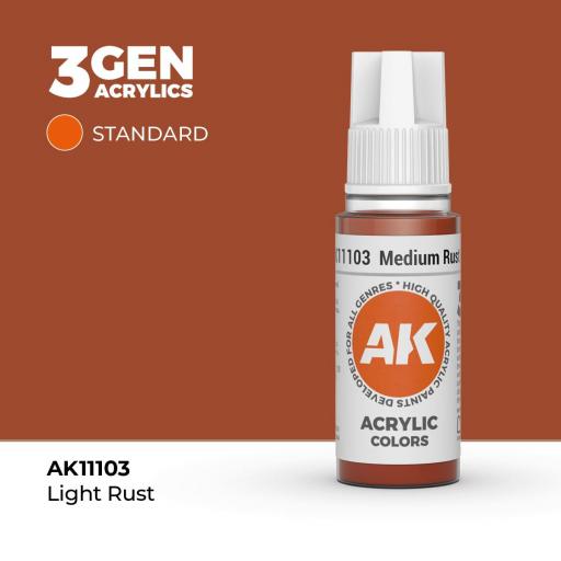 Pintura 3Gen - AK11103 Medium Rust 17ml [0]