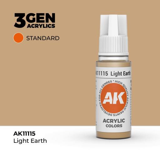 Pintura 3Gen - AK11115 Light Earth 17ml