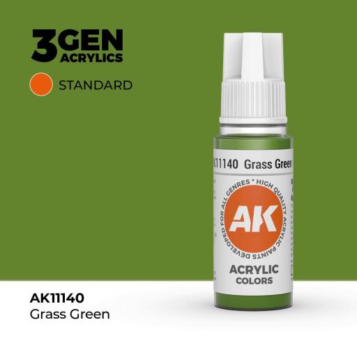 Pintura 3Gen - AK11140 Grass Green 17ml [0]