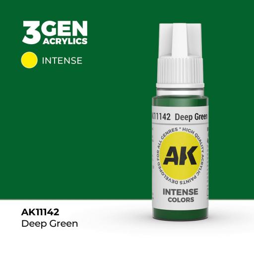 Pintura 3Gen - AK11142 Deep Green 17ml
