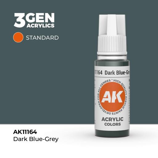 Pintura 3Gen - AK11164 Dark Blue-Grey 17ml