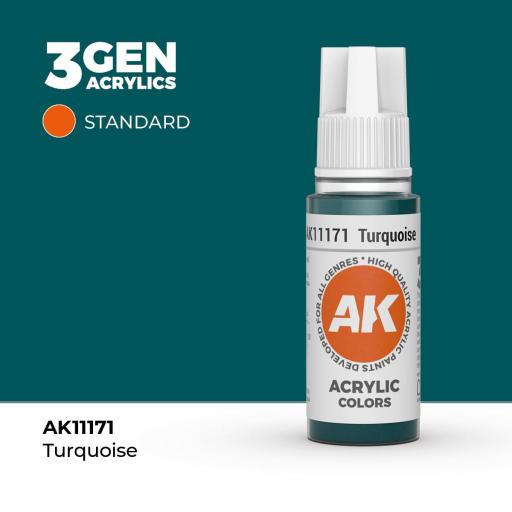 Pintura 3Gen - AK11171 Turquoise 17ml [0]