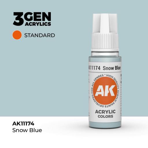 Pintura 3Gen - AK11174 Snow Blue 17ml [0]
